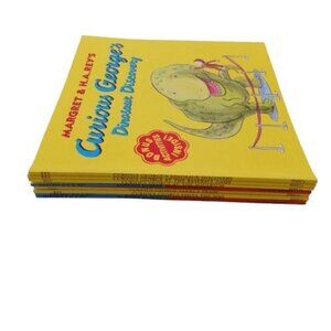 Lot Of 8 Curious George Books by Margret & H.A. Rey Paperback